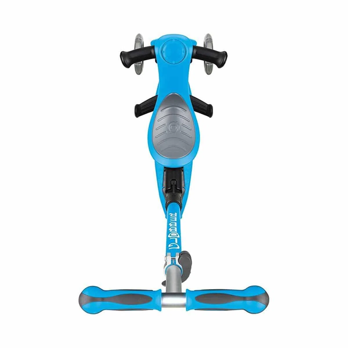 Globber Monopattino evolutivo 3 Ruote Modello Go Up Deluxe Pieghevole, scalabile Gioventù Unisex