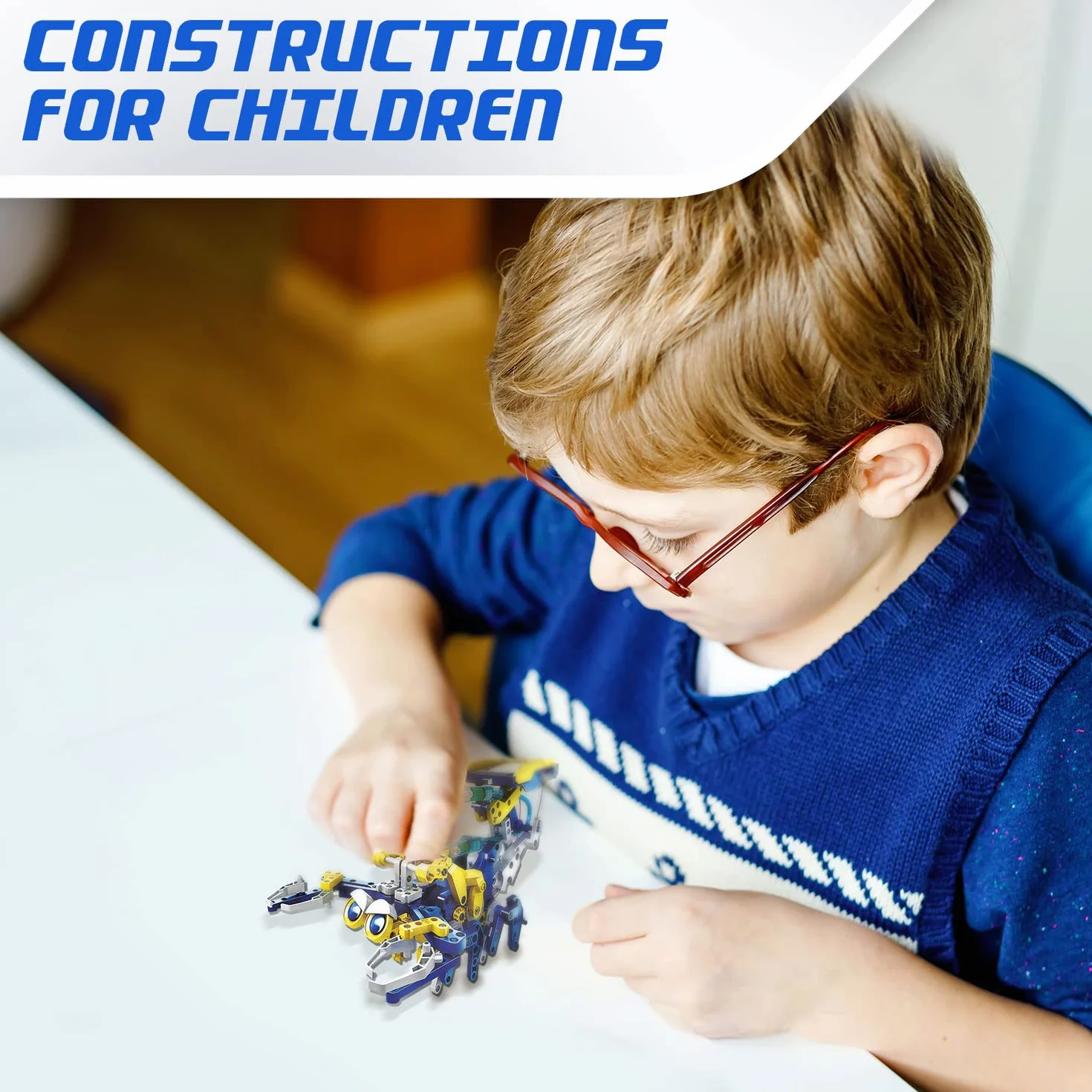 Xtrem Bots - Laboratorio Di Robotica | Kit Robot Bambini Giocattolo 12 In 1 | Robot Da Costruire 8 Anni O Più | Giocattoli Interattivo Montare | Stem