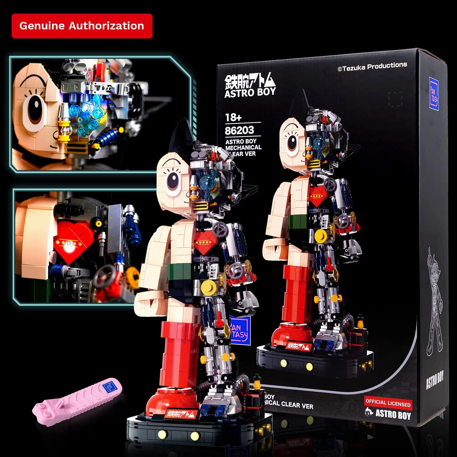 PANTASY Astro Boy Robot Set costruzione 32 cm Astro Boy