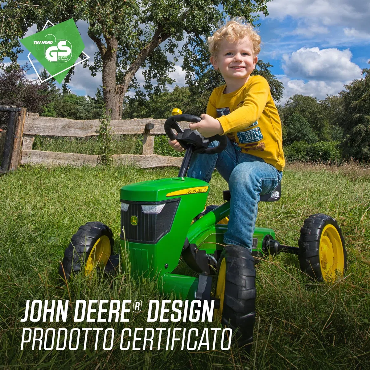 Berg Quad per Bambini Buzzy John Deere 24.30.11.00