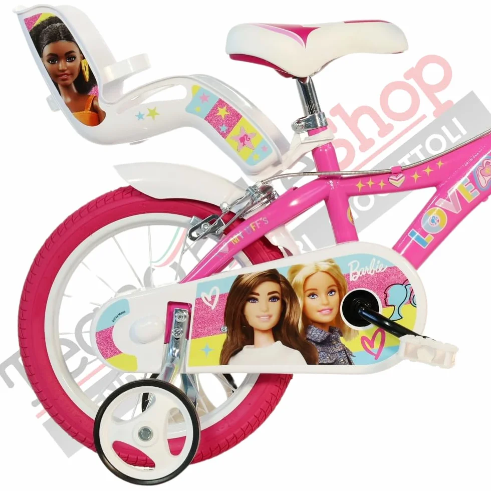 Bici per Bambina Bicicletta Dino Bikes New Barbie