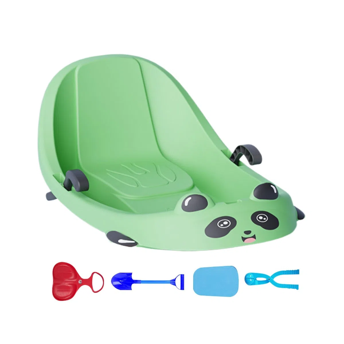 Slitta per bambini, slitta invernale per bambini,Slitta orientabile per bambini piccoli - Slittino da neve con fune e cintura di sicurezza per bambini, ragazzi e famiglie