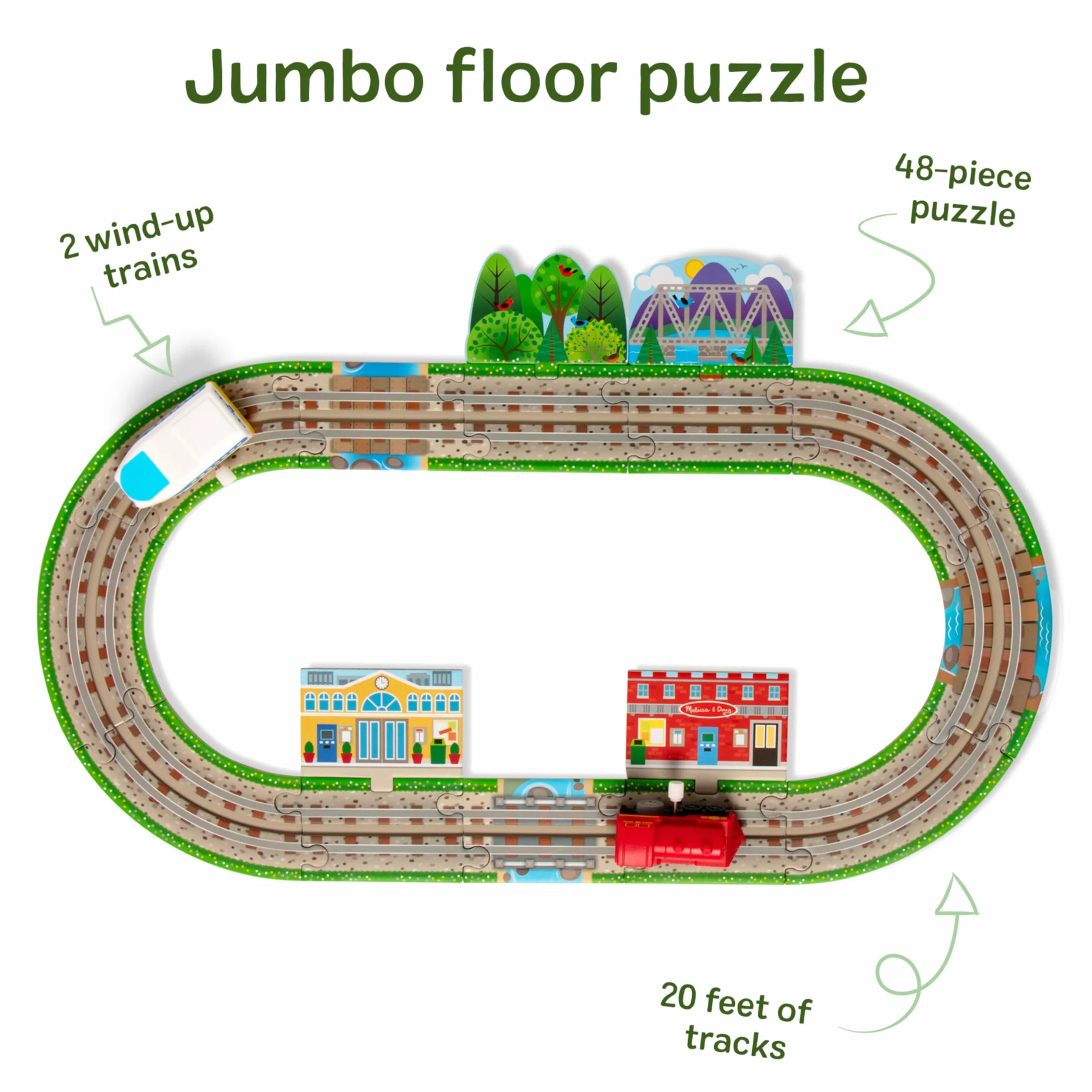 BYO Tracks - Puzzle da pavimento