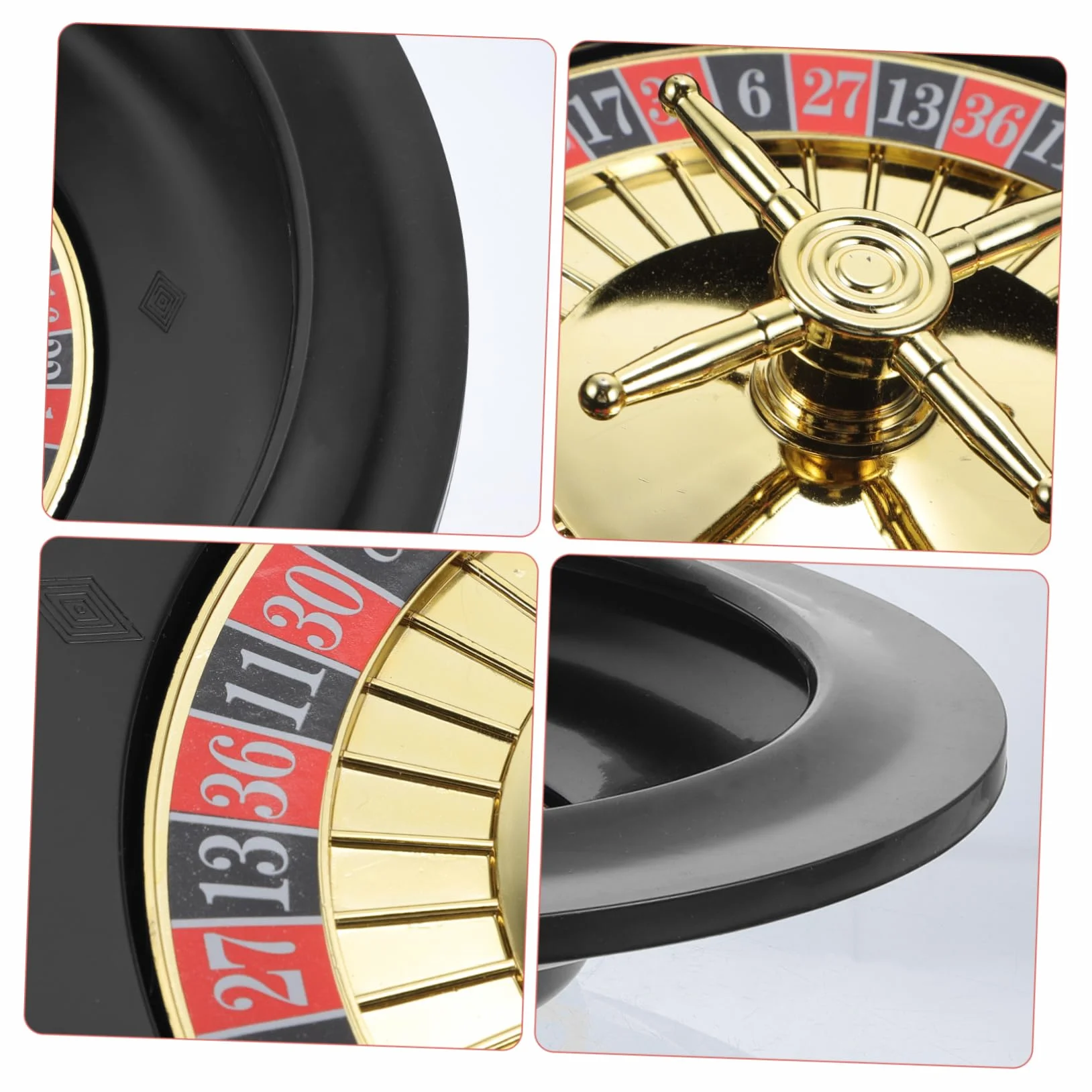 HANABASS Roulette Russa Giradischi digitale Ragno Ruota Gioco Multifunzionale Posare Grande Rouletterad Fai da Te Ruota Rotante Giradischi Ruota Rotante per Bar
