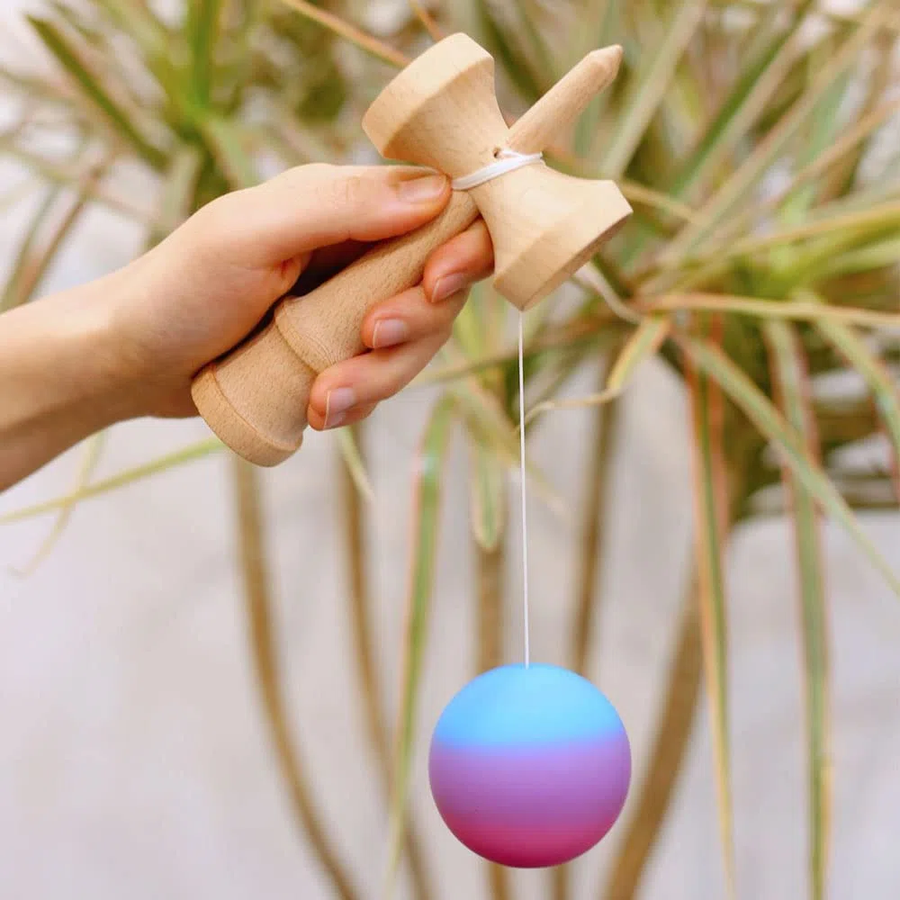 Kendama Gioco, Equilibrio, Riflessi e creatività Migliorati, Bambini Kendama Toy, Tradizionale Equilibrio Giocattolo Abilità, per Bambini