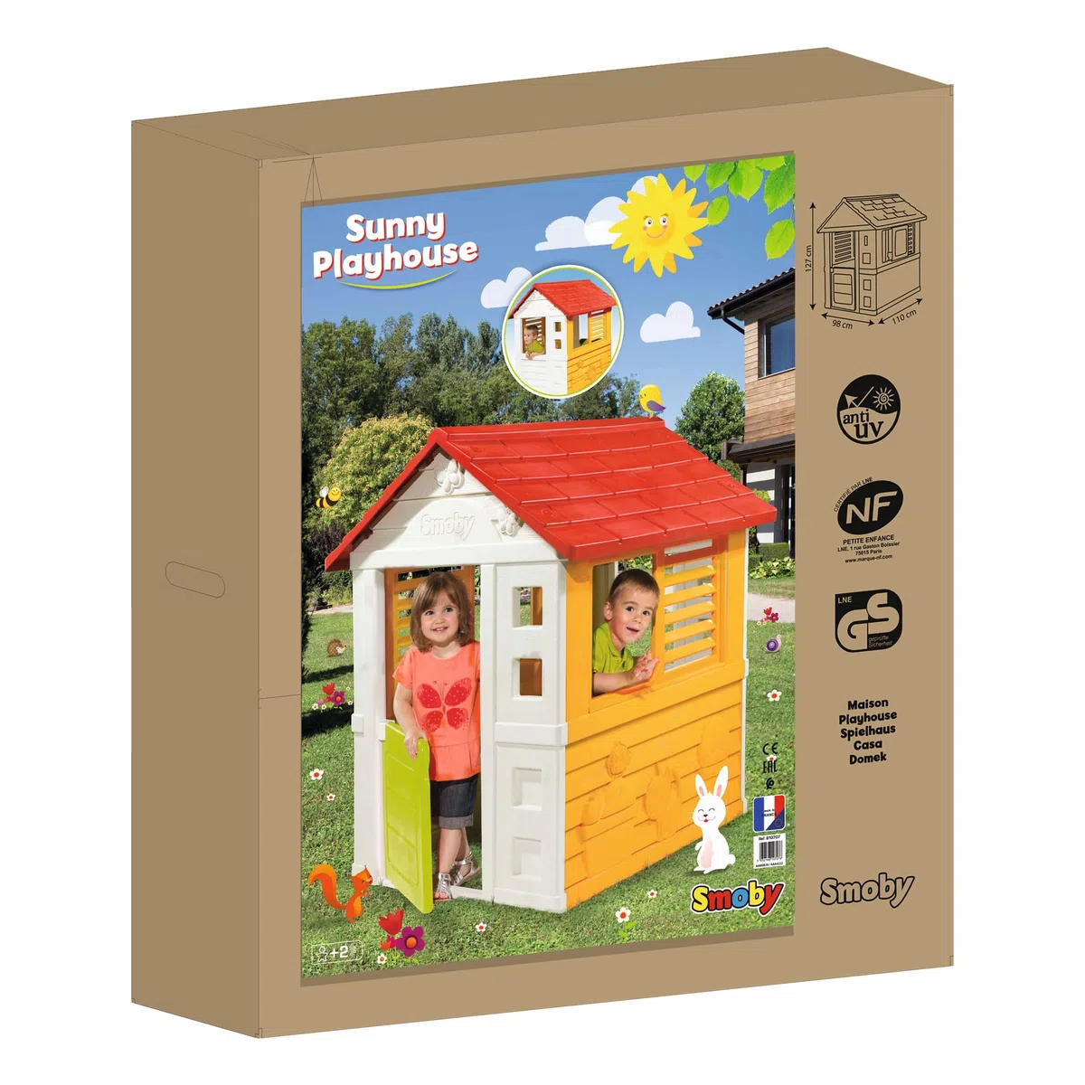 Smoby Casetta Sunny 98 x 110 x 127 cm