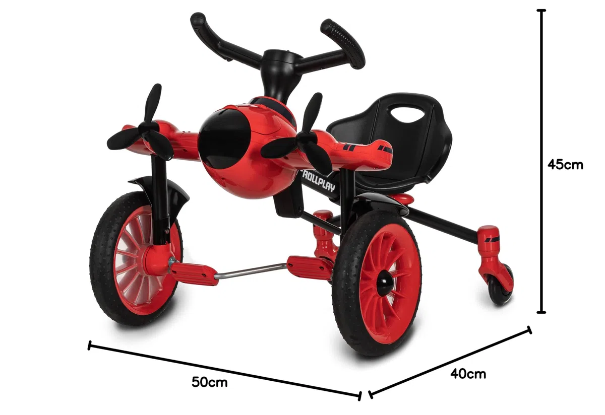 ROLLPLAY 45714 Flex Pedal Drifter Rosso