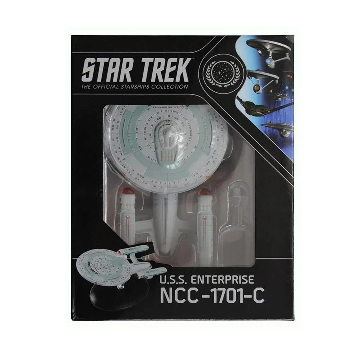 Star Trek Official Starships Collection U.S.S. Enterprise NCC-1701-C Eaglemoss Model Ship