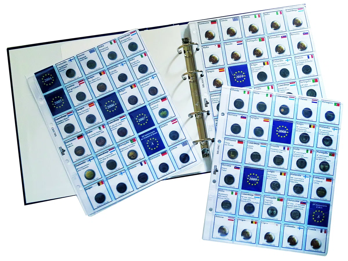 Master Phil Raccoglitore per Monete da 2 Euro Commemorative 2004-2025