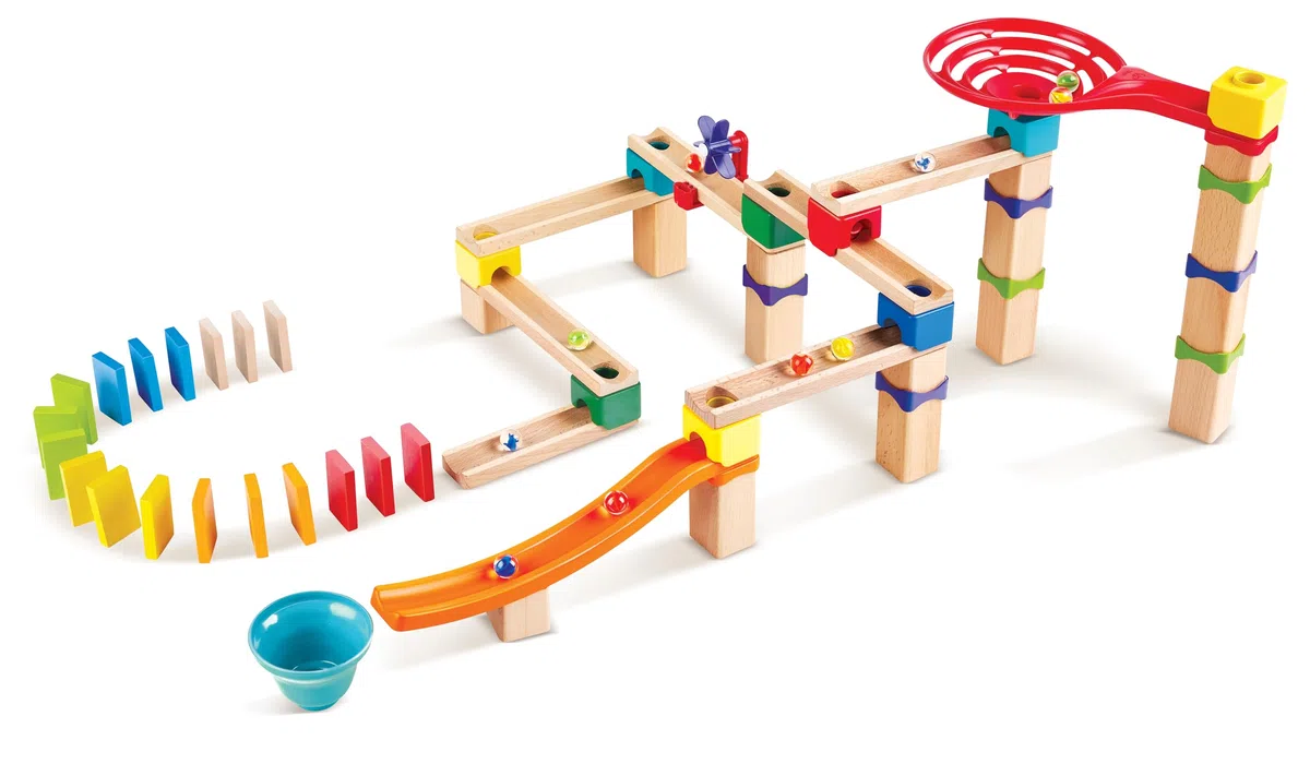 Hape Pista per Biglie Base – Set da 50 Pezzi