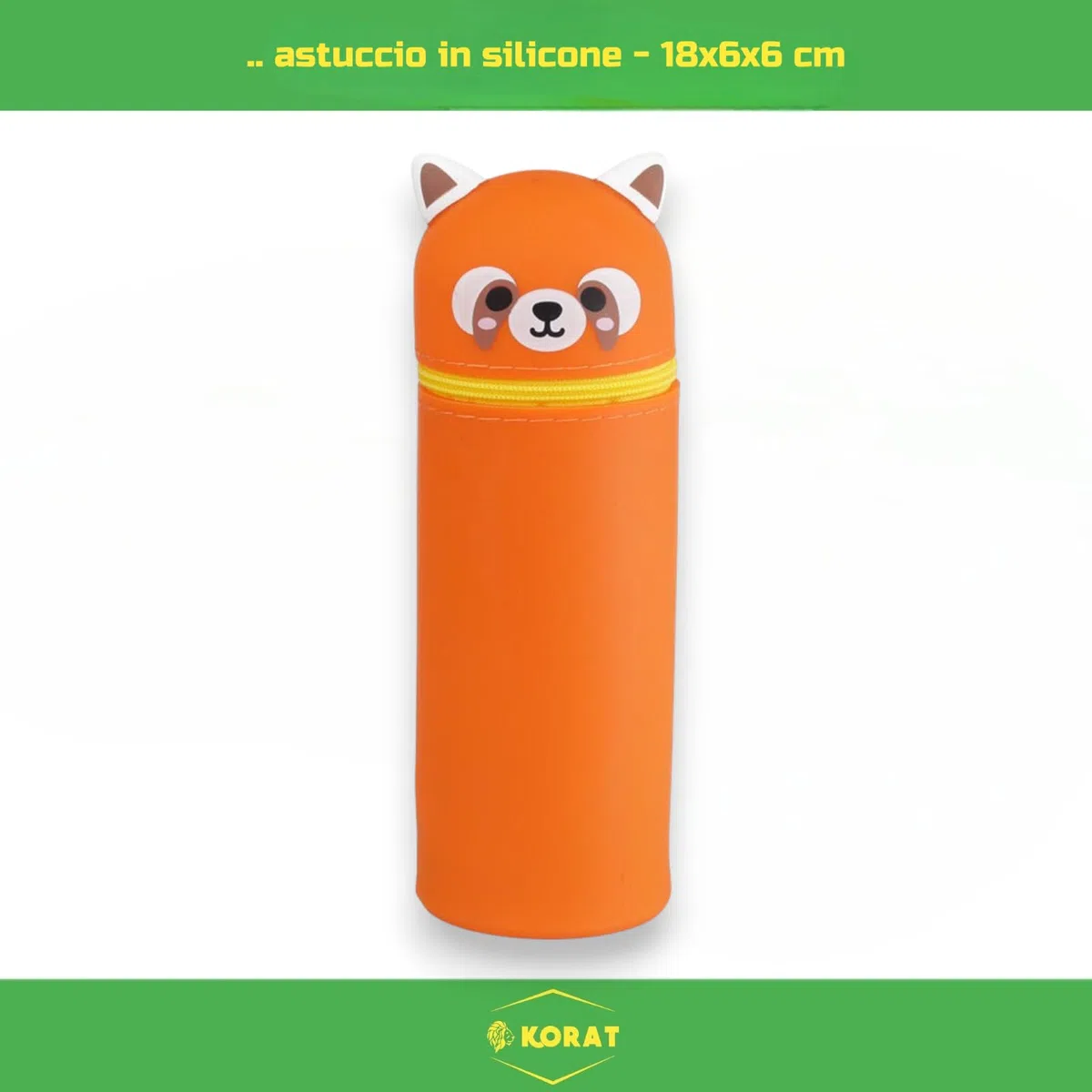 KORAT Pasqualone Sorpresa Bambini Uovo di Pasqua Gigante Tema Animali Kawaii Kit Cancelleria Completo, Set Scuola Animali, Gadget Panda Tigre Leone, Regalo Pasqua