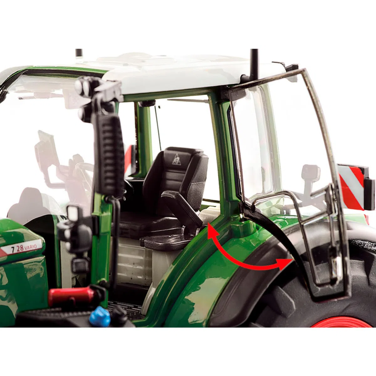 WIKING Fendt 724 Vario Cargo 6.100 1:32 Trattore con Caricatore Frontale Metallo/Plastica