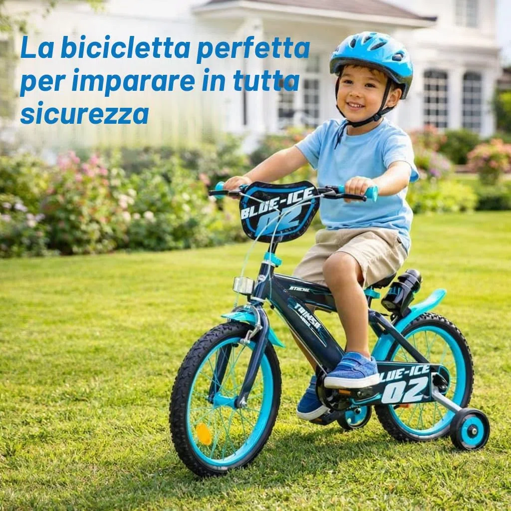 Toimsa Bicicletta 16" Blue Ice 5-8 Anni