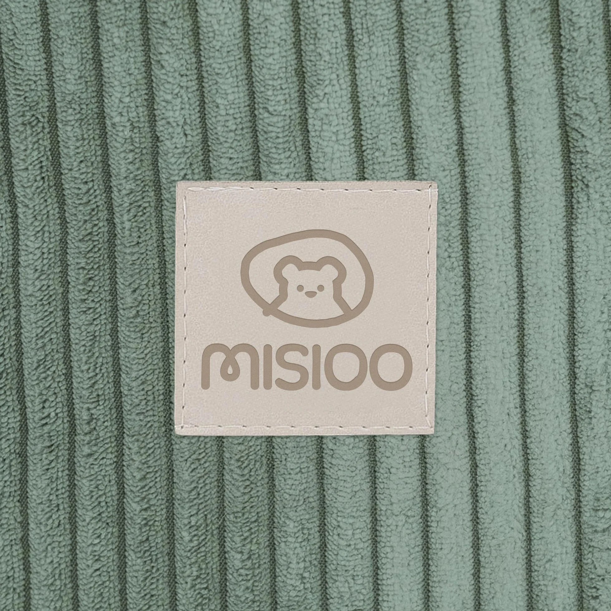 MISIOO Piscina per bambini, in schiuma rotonda, senza palline, 90 x 30 cm, ideale per bambini a partire da 1 anno