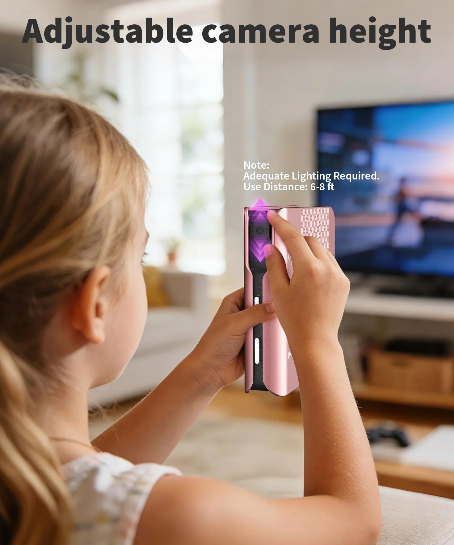 Console di Gioco con Controllo del Movimento per Bambini, Sistema Videogiochi Plug & Play per TV, Giochi Attivi Indoor e Divertimento per Famiglia, Ideale per Serate di Gioco e Feste