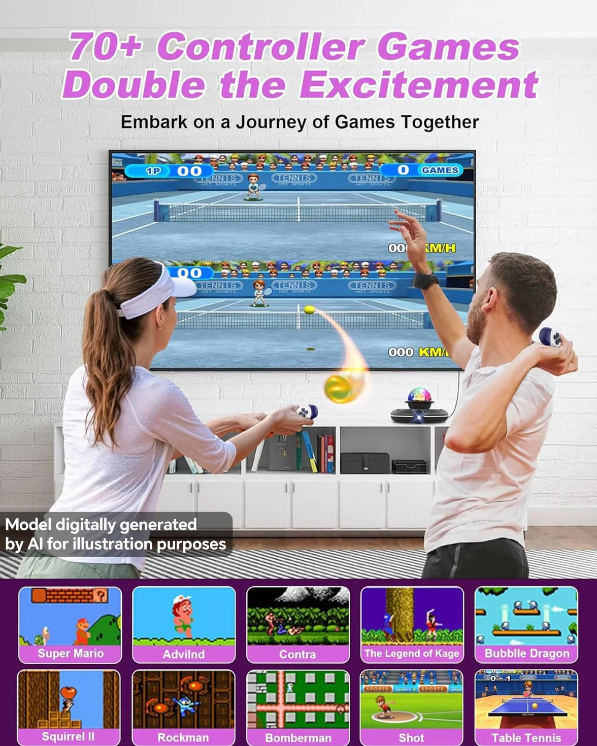 Tappetino da Ballo Singolo per TV, Elettronico con Controller Wireless, Antiscivolo per Bambini Adulti Regali per Ragazzi e Ragazze (Nero Rosso)