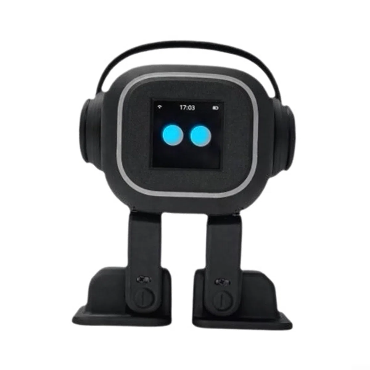 Robot Chatbot AI con interazione emotiva, controllo vocale, canto e danza per casa (nero)