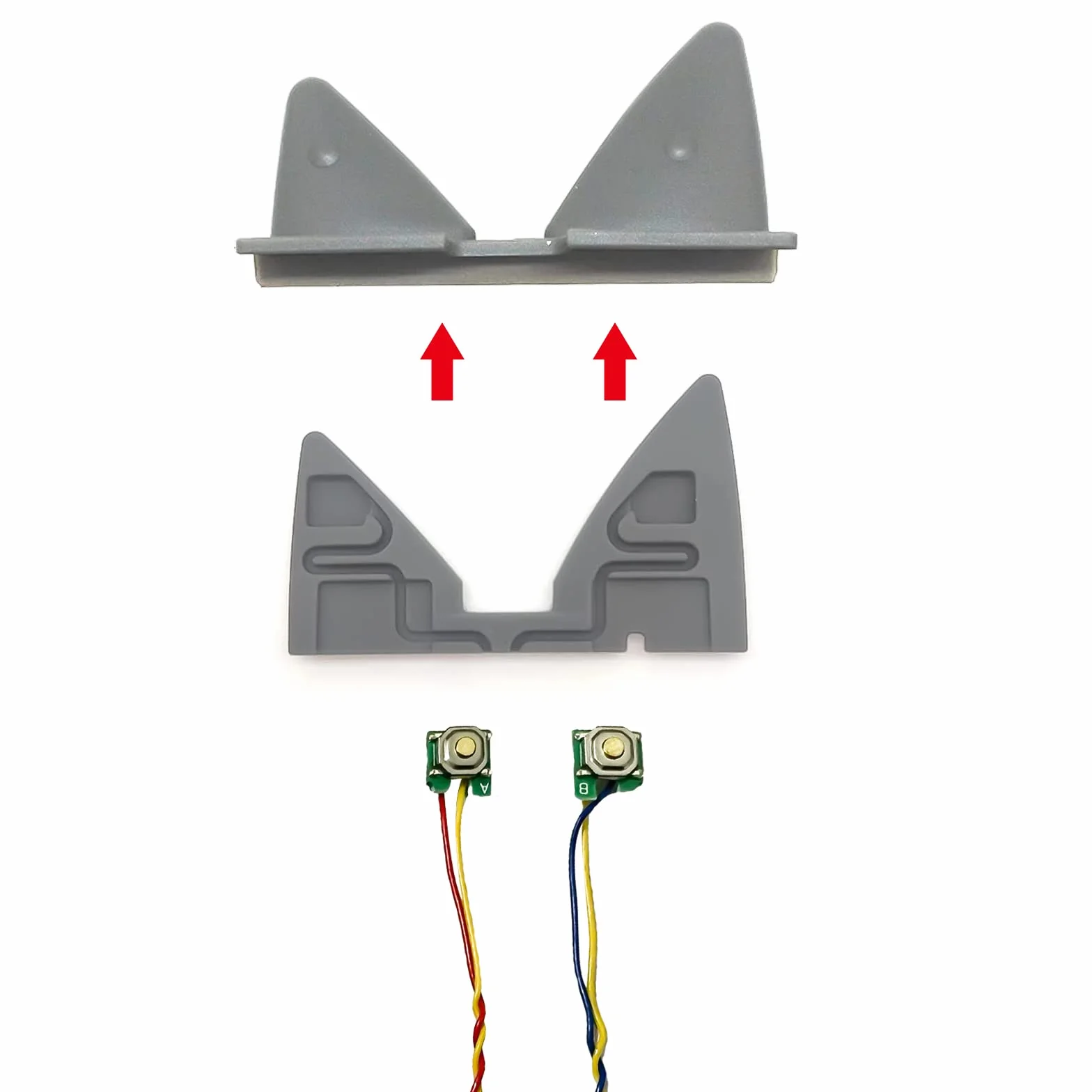 Accessori per lettore MP3, alternativa per toniebox, orecchie di ricambio (orecchio interno)