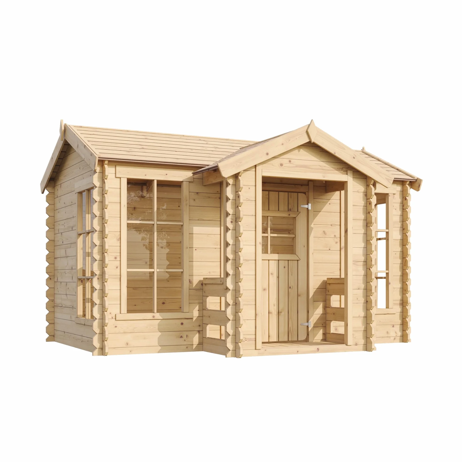 Casetta legno per bambini Timbela M520 L241xL187xA151cm 2,63m2