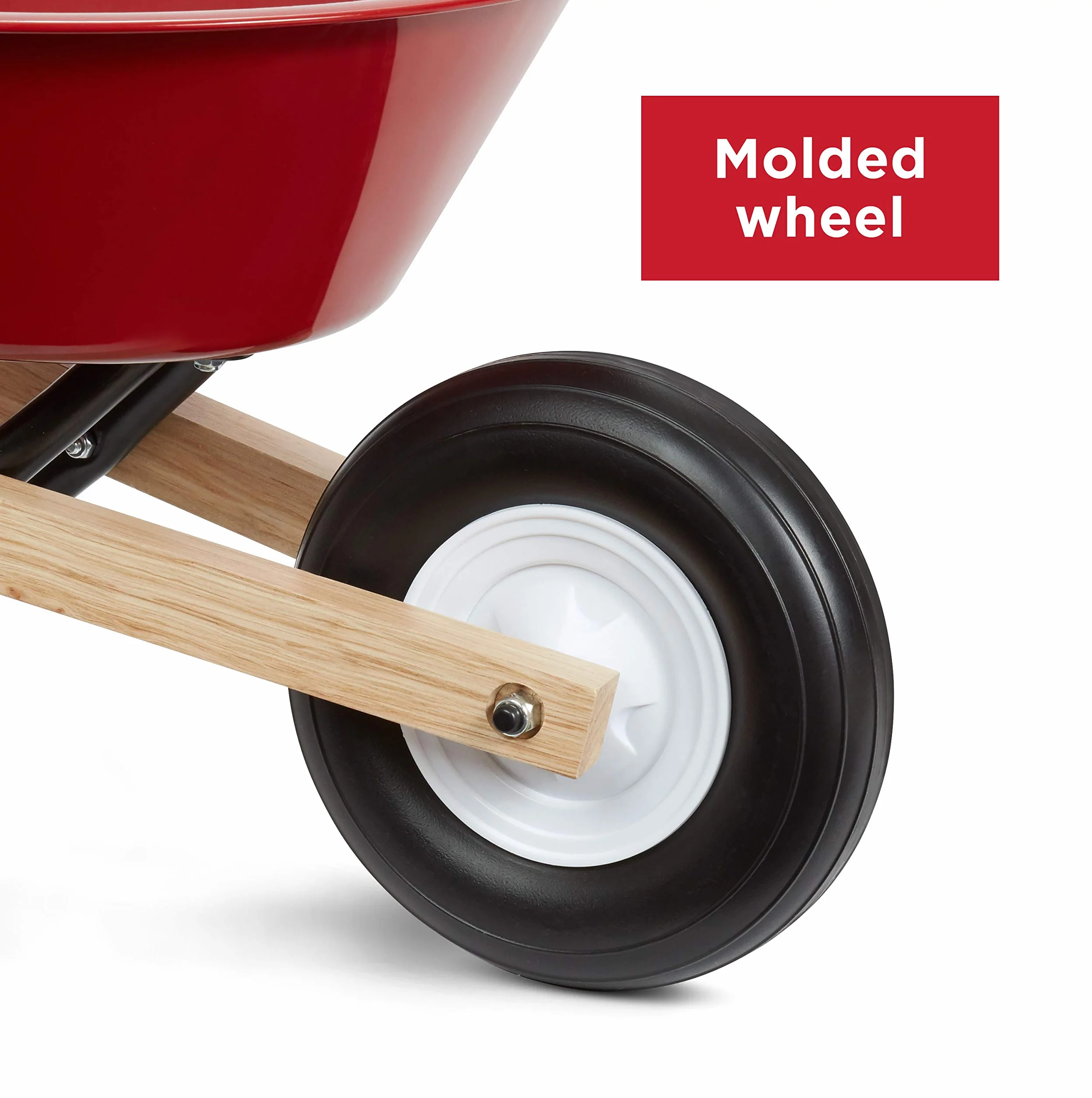 Radio Flyer Carriola per bambini, carriola giocattolo rossa per bambini