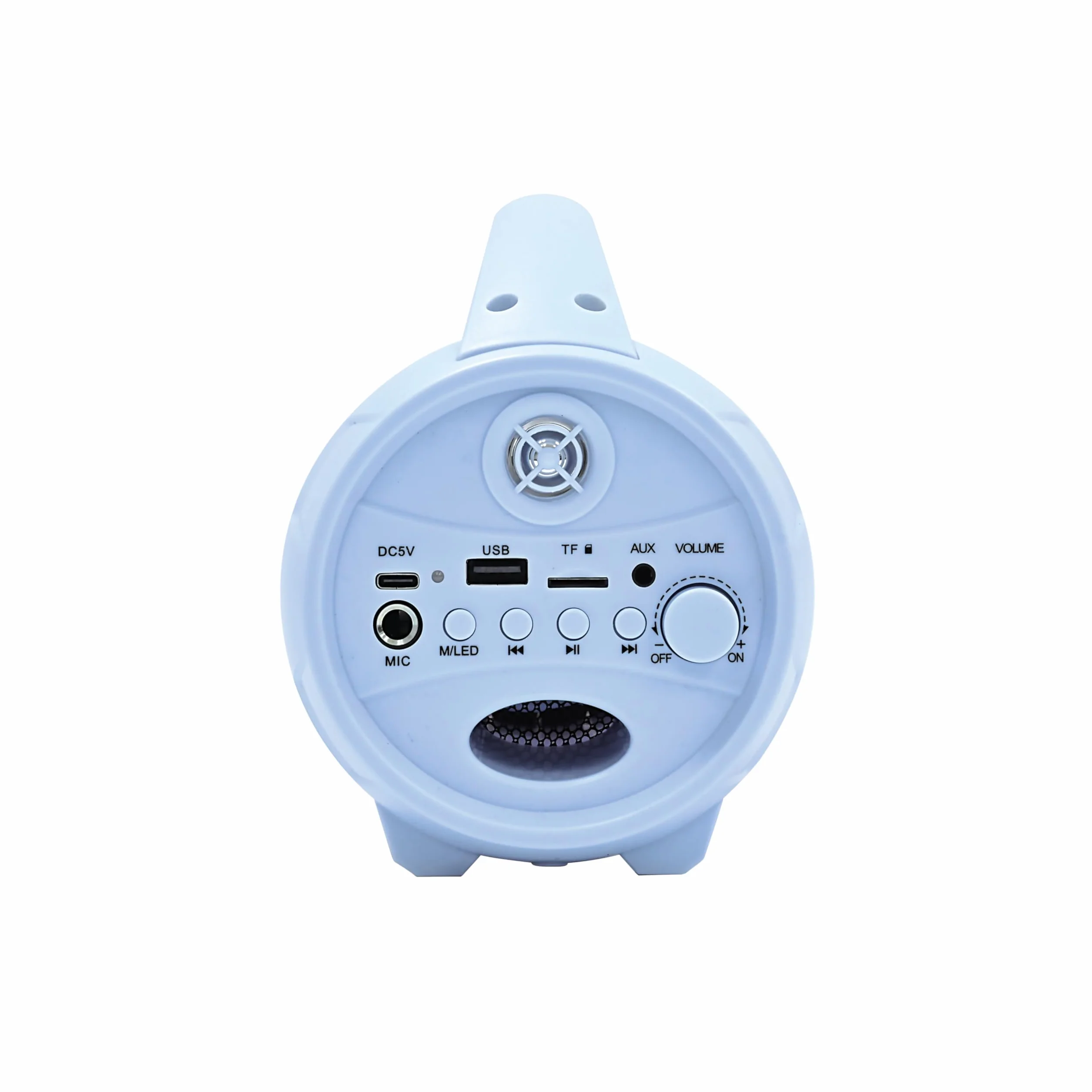 Lexibook Frozen Altoparlante Luminoso Senza Fili con Microfono Karaoke Stereo Ricaricabile Blu Viola BTP585FZZ