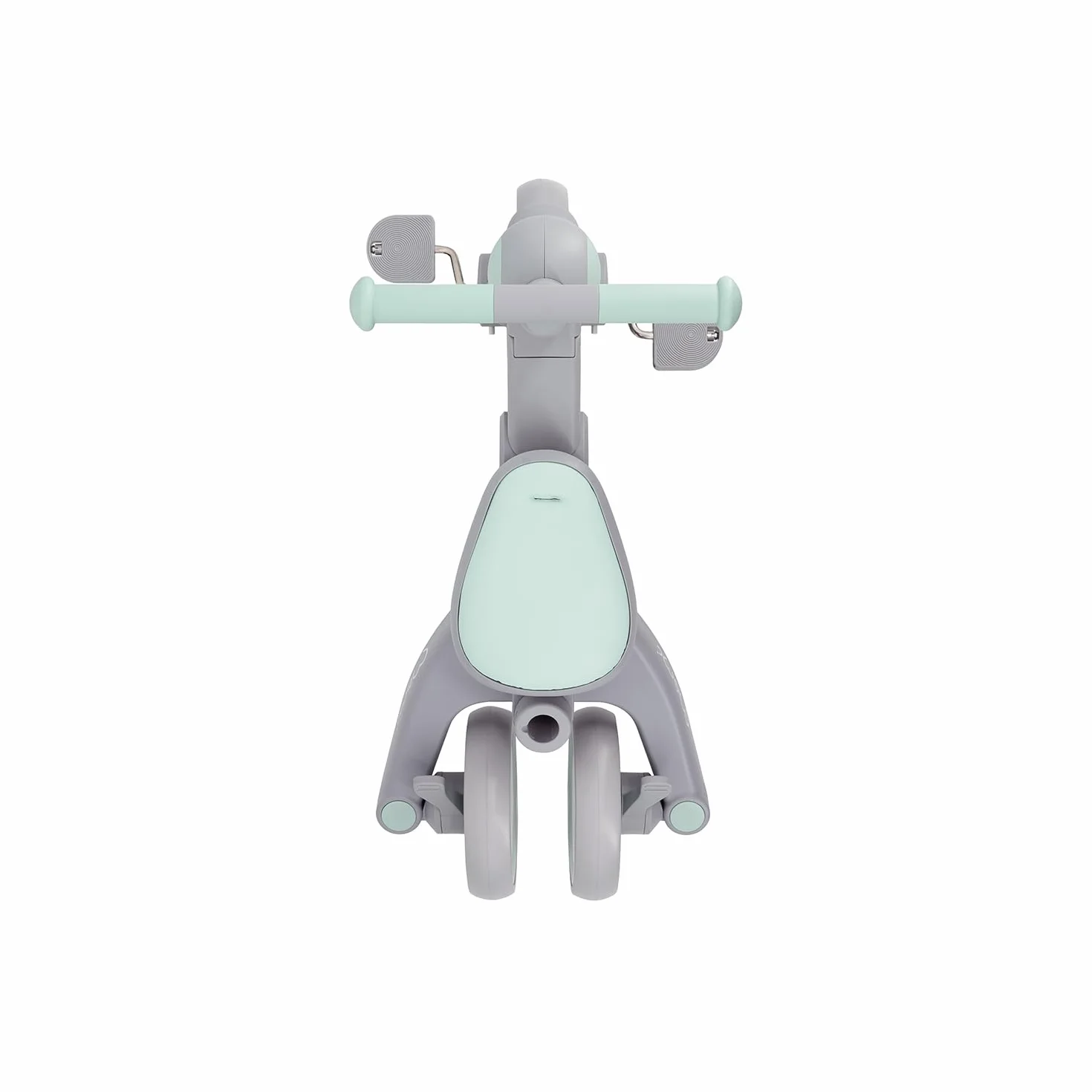 Triciclo per bambini MoMi 4in1 SOLIVIA con manubrio telescopico, cinture di sicurezza a 5 punti, per bambini a partire da 12 mesi, con capottina parasole, ruote in PU, borsa e portabicchiere
