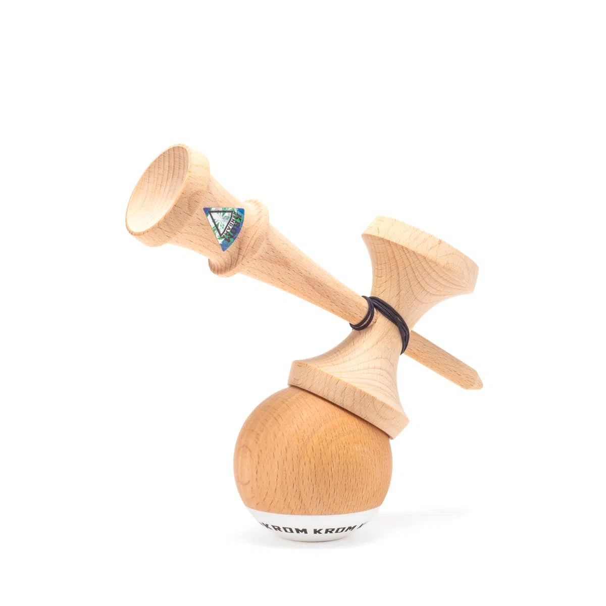 KROM Kendama Gioco - Pop Naked - Abilità Cognitive migliorate - Equilibrio, riflessi e creatività migliorati - Modello Kendama PRO Fatto per Principianti e Professionisti.