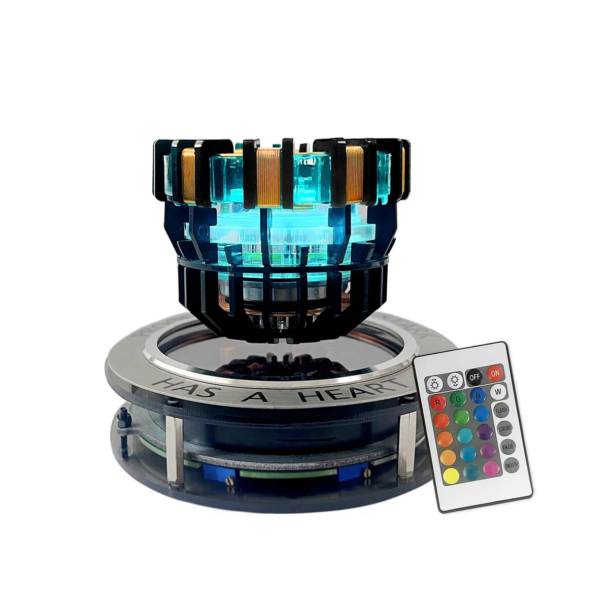 Reattore Arc MK1 Lonyiabbi di Levitazione, in Scala 1:1, Galleggiante e Girevole con LED, Decorazione Tecnologica, Display da Scrivania, Regalo Unico (MK1) | Decorazione da scrivania galleggiante e girevole, regalo da collezione fantascientifico per gli u
