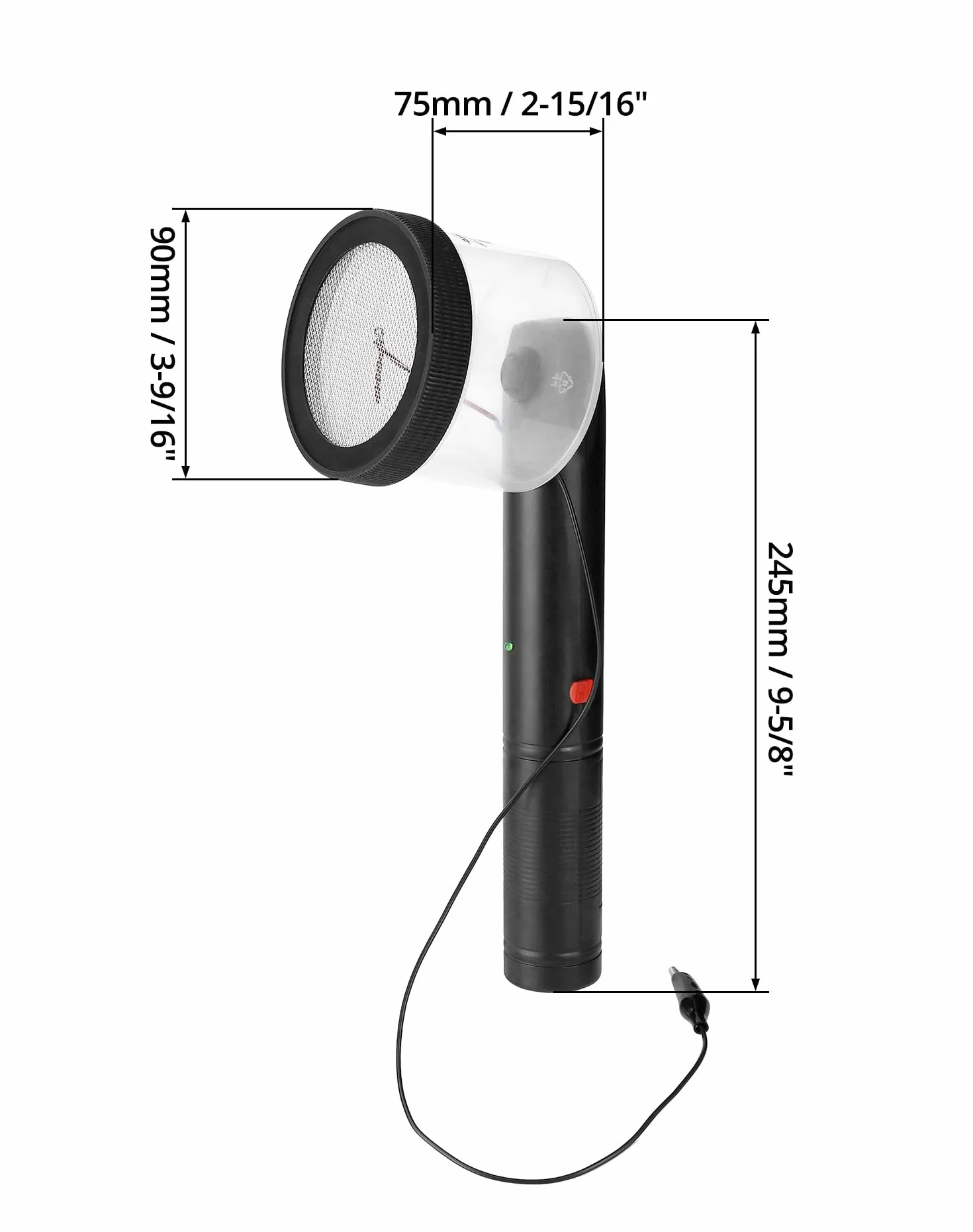 QWORK® Mini Applicatore Elettrostatico per Erba, con 4 Colori di Erba da Modellismo e Pennello, per Diorami, Plastici e Paesaggi Modello Fai da Te
