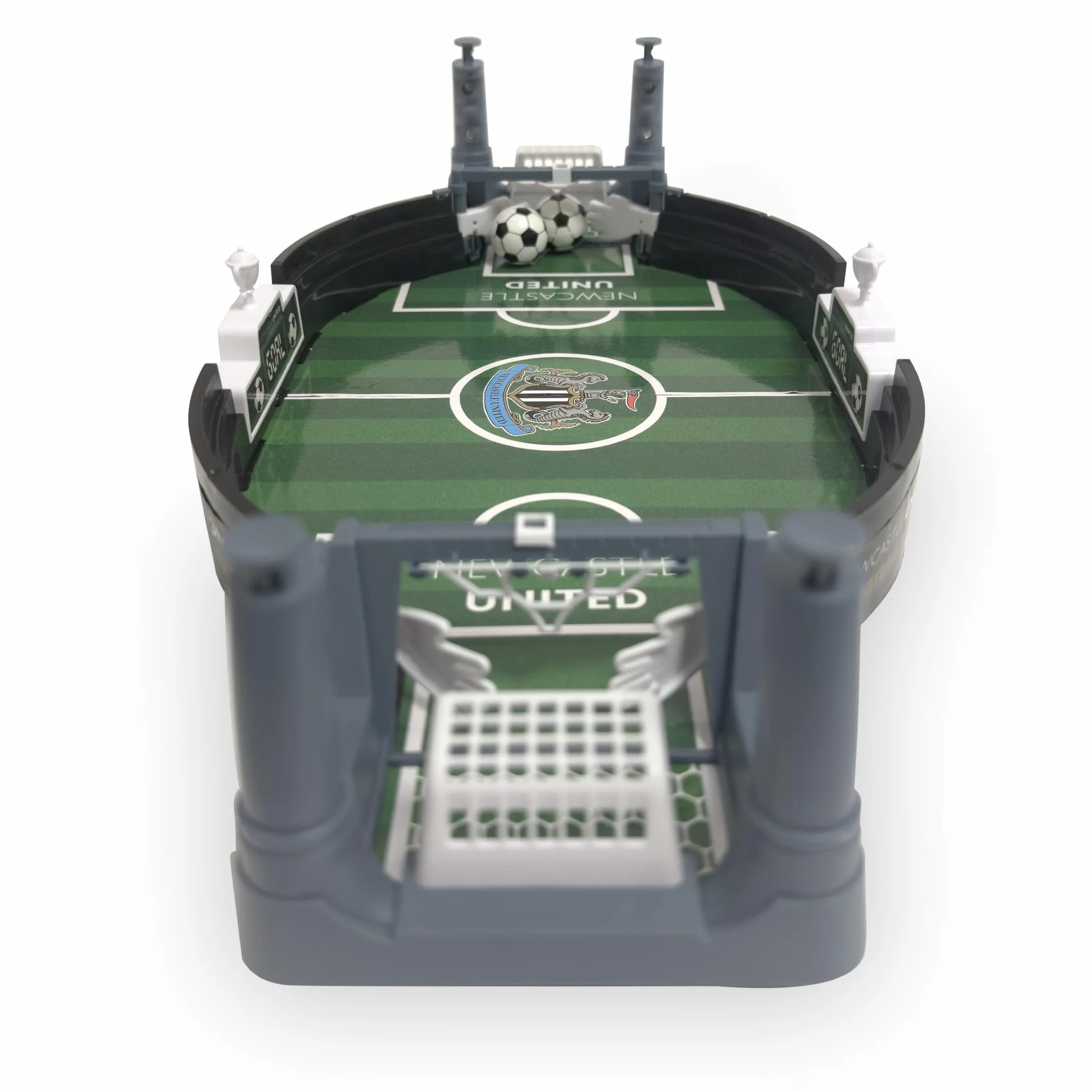 Hy-PRO Mini Calcio Balilla Portatile con Licenza Ufficiale - Gioco da Tavolo Interattivo con 2 Palline