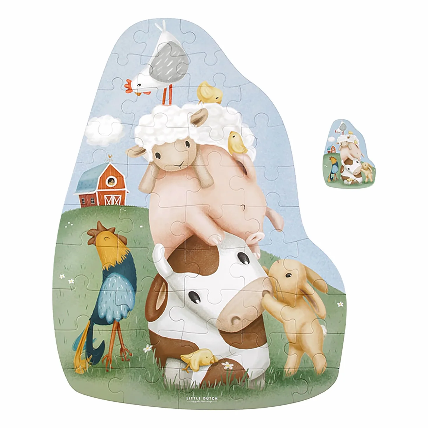 Little Dutch 7150 Puzzle XL Fattoria – Little Farm