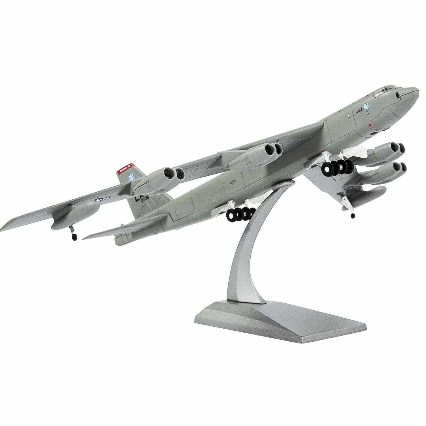 Modello Militare di Aereo 1:144 B-52, Fighter Aereo in Metallo, Pressofuso da Collezione o da Regalare