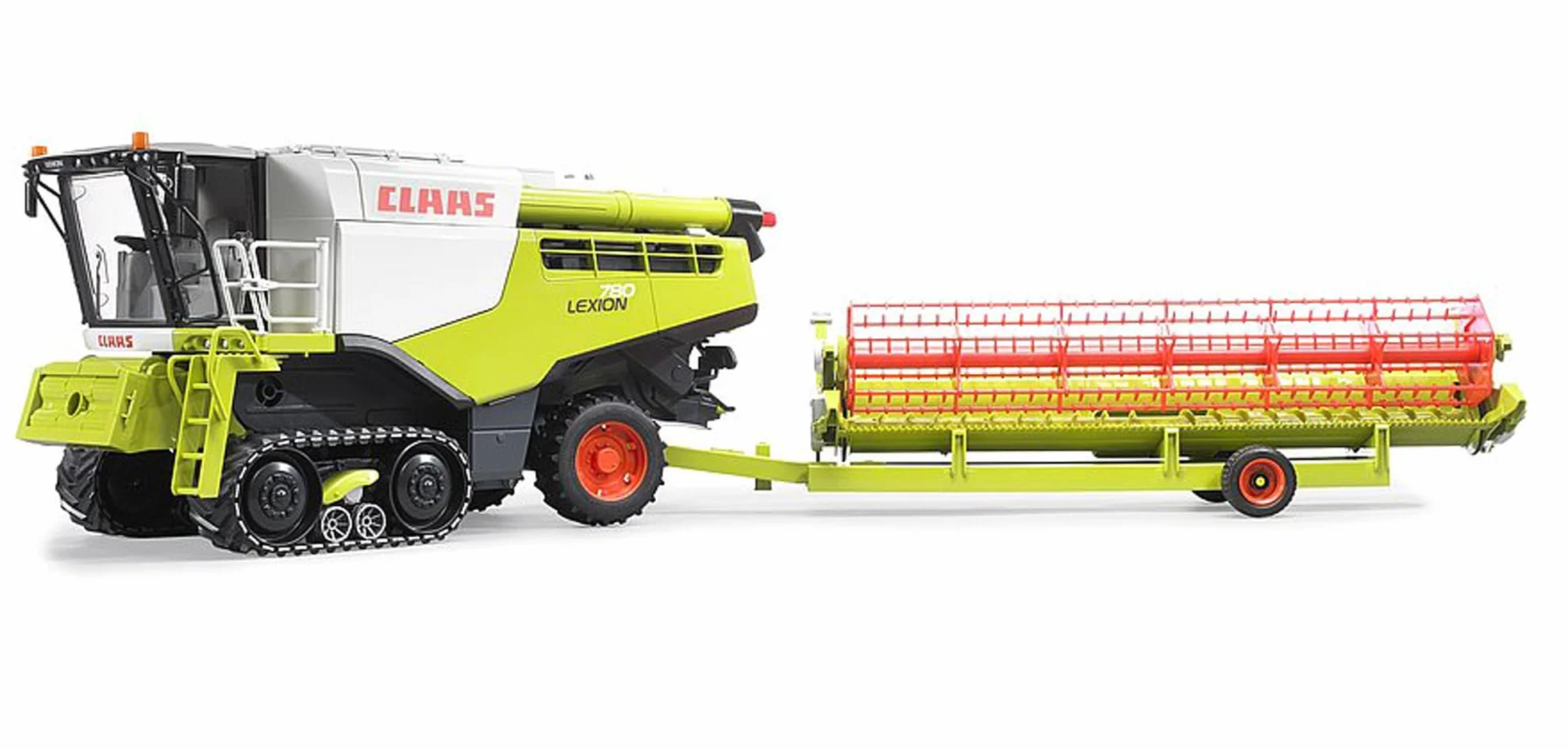 bruder 02119 - Mietitrebbia Claas Lexion 780 Terra Trac, trattore, fattoria, giocattolo