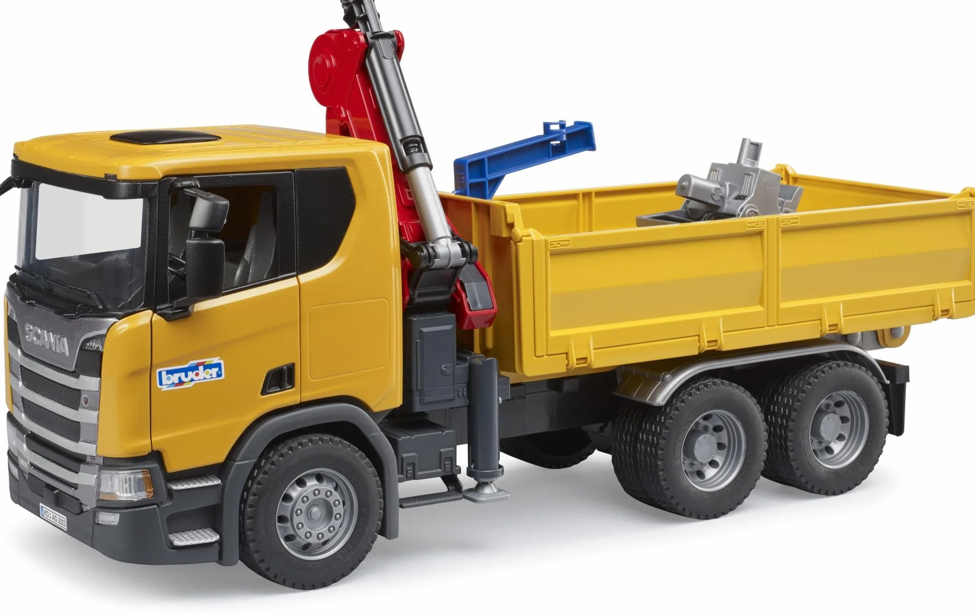 Bruder Scania Super 560R Bouwvrachtwagen met laadkraan