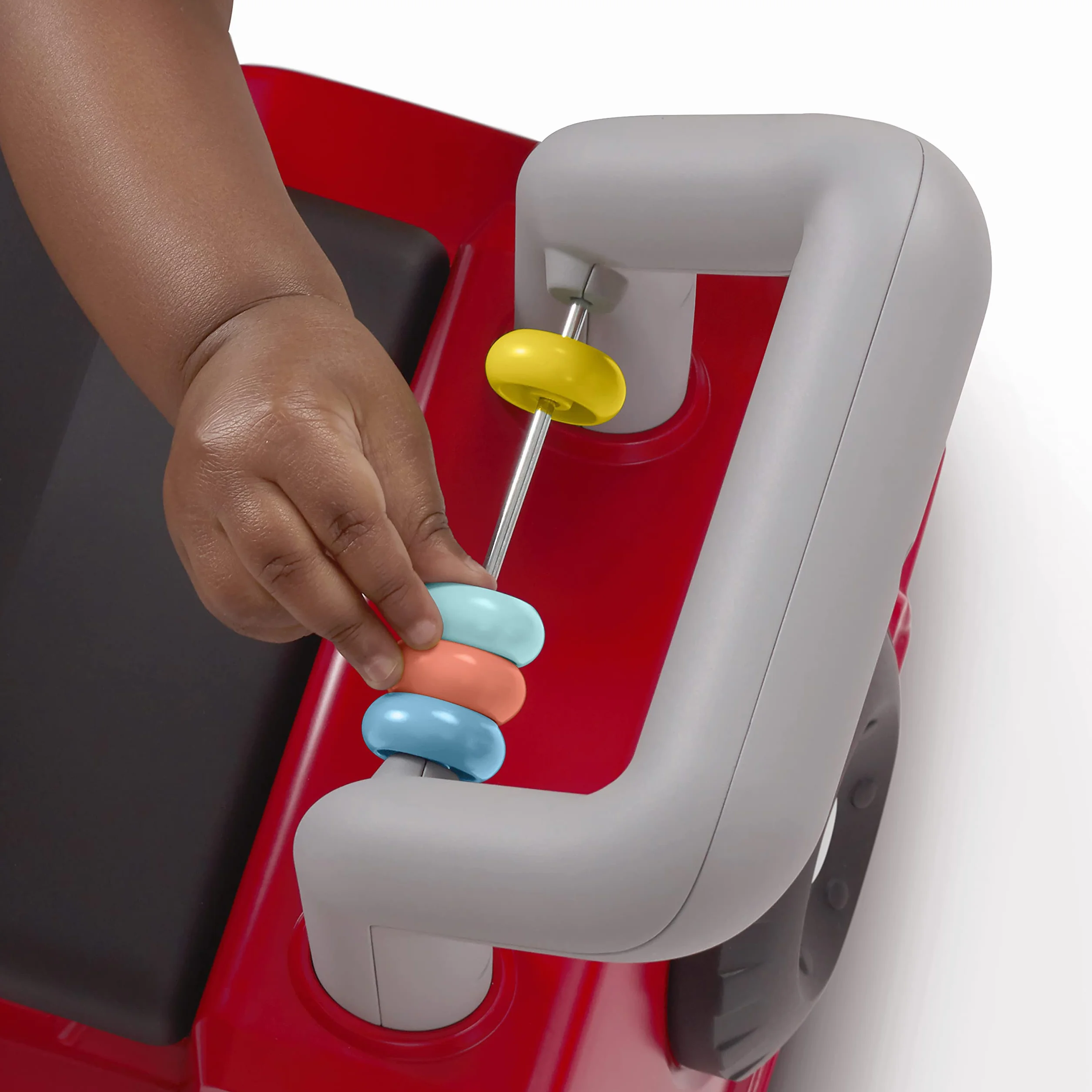 Radio Flyer camioncino con luci e suoni, giocattolo cavalcabile per bambini da 1 a 3 anni, rosso