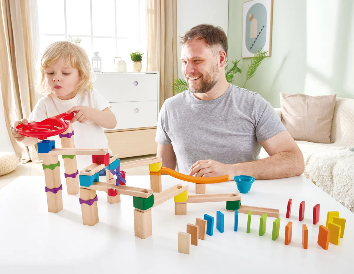 Hape Pista per Biglie Base – Set da 50 Pezzi