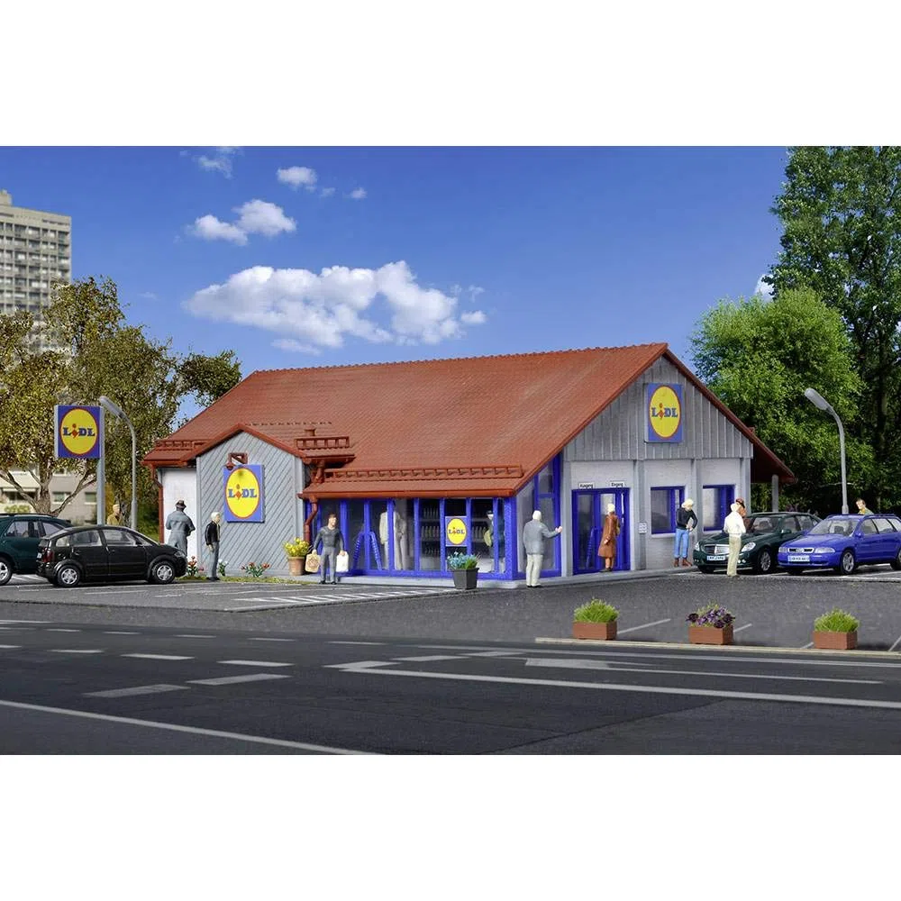 Vollmer 43662 H0 Supermarkt Lidl