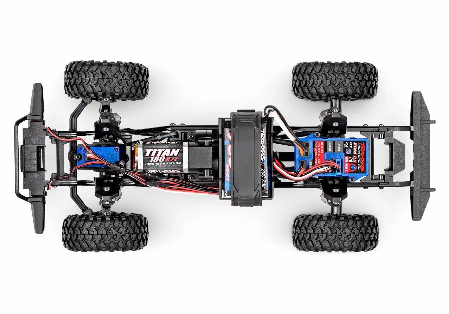 Crawler Traxxas TRX-4m LR Defender 4x4 Brushed 1:18 Automodello Elettrica 4WD RtR 2,4 GHz