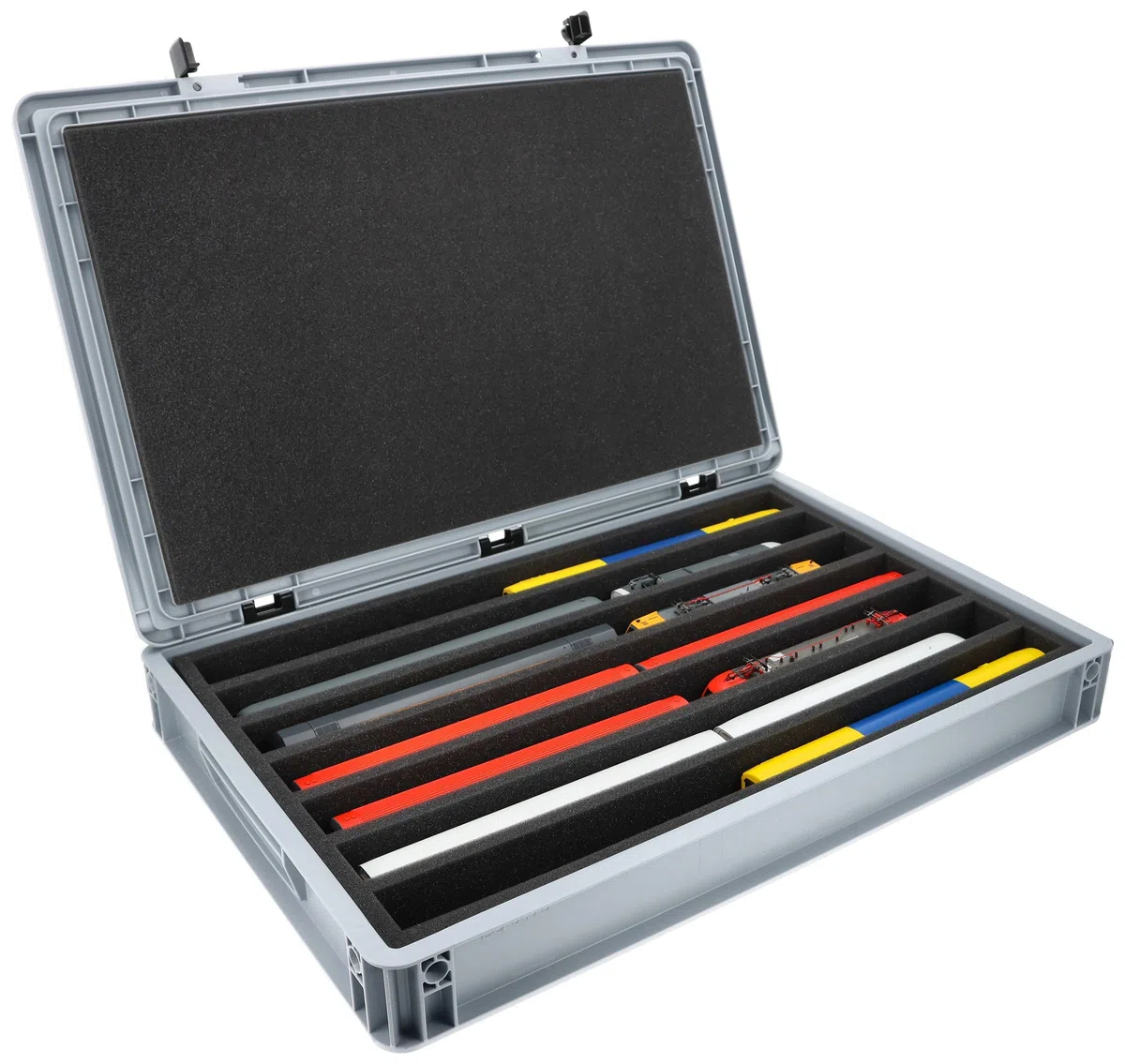 Feldherr Eurobox 60 x 40 cm Set per modellismo Ferroviario Scala H0-7 con Inserti in Schiuma