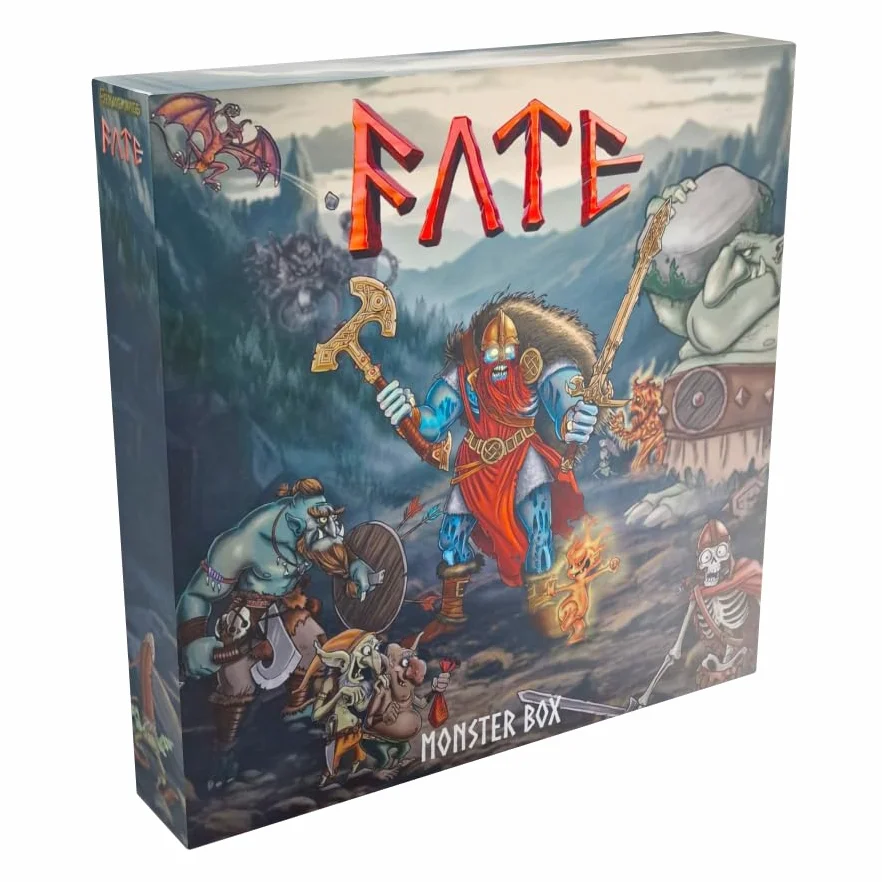 Monster Box – Fate: i difensori di Grimheim – con 135 miniature – Espansione per il gioco di base – Personaggi in plastica invece di pennarelli, non dipinti e ricchi di dettagli – ELZNIR GAMES