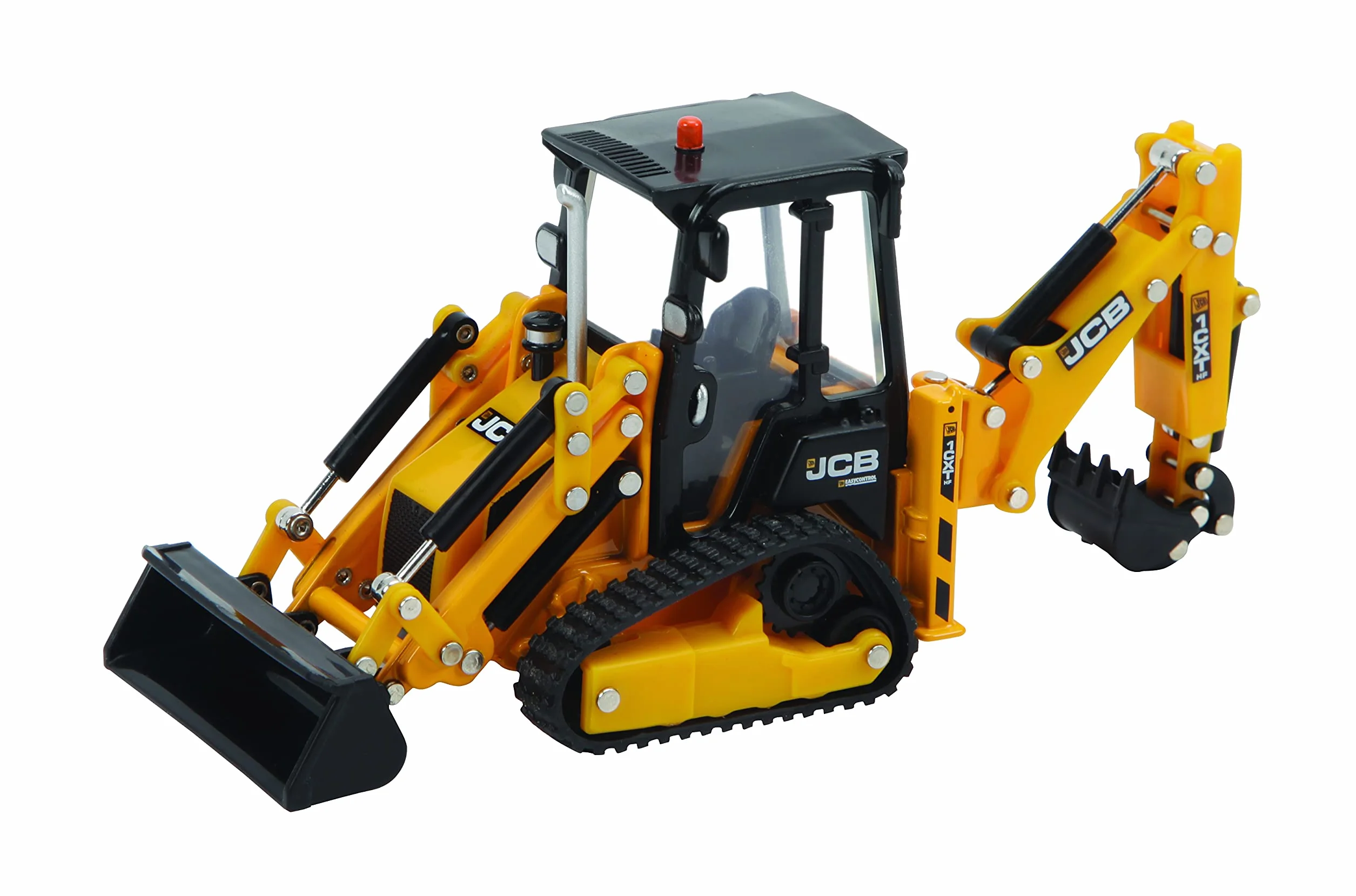 Britains JCB Farm Tomy Toys, terne cingolate, Camion JCB 1CXT 1:32, Giocattolo da Collezione, Giocattolo da Collezione, Giocattoli da Fattoria in Scala 1:32, Adatti per Collezionisti e Bambini, dai 3