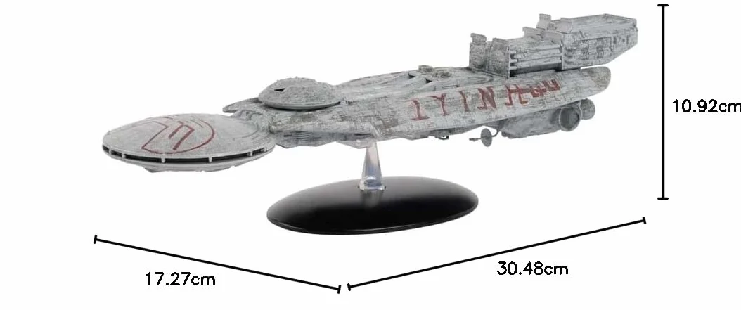 Galactica Starships Collection Shuttle Ship Nº 24 Astral Queen 25 cm