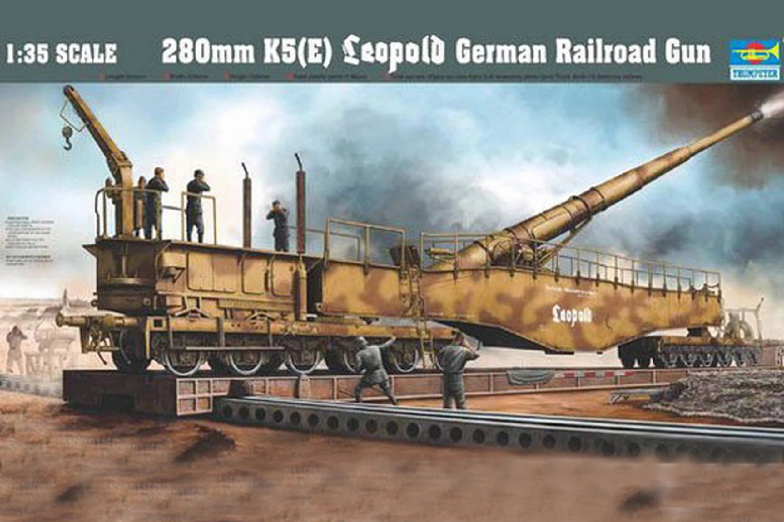 Trumpeter 280mm K5 (E) Leopold