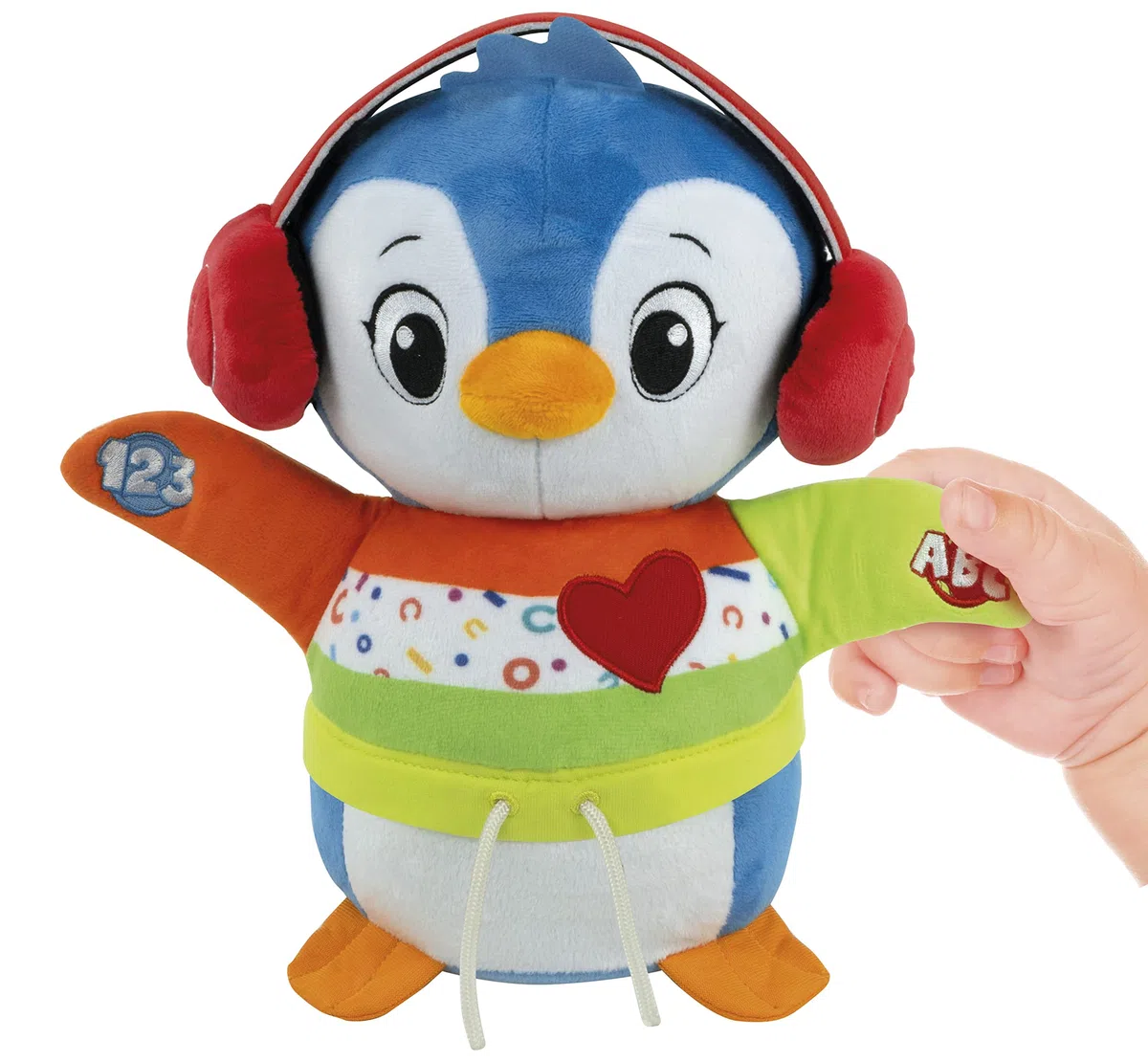 Clementoni Baby Billy Balla con Me Peluche Interattivo Parlante Canzoncine Filastrocche Bambini 12+ Mesi