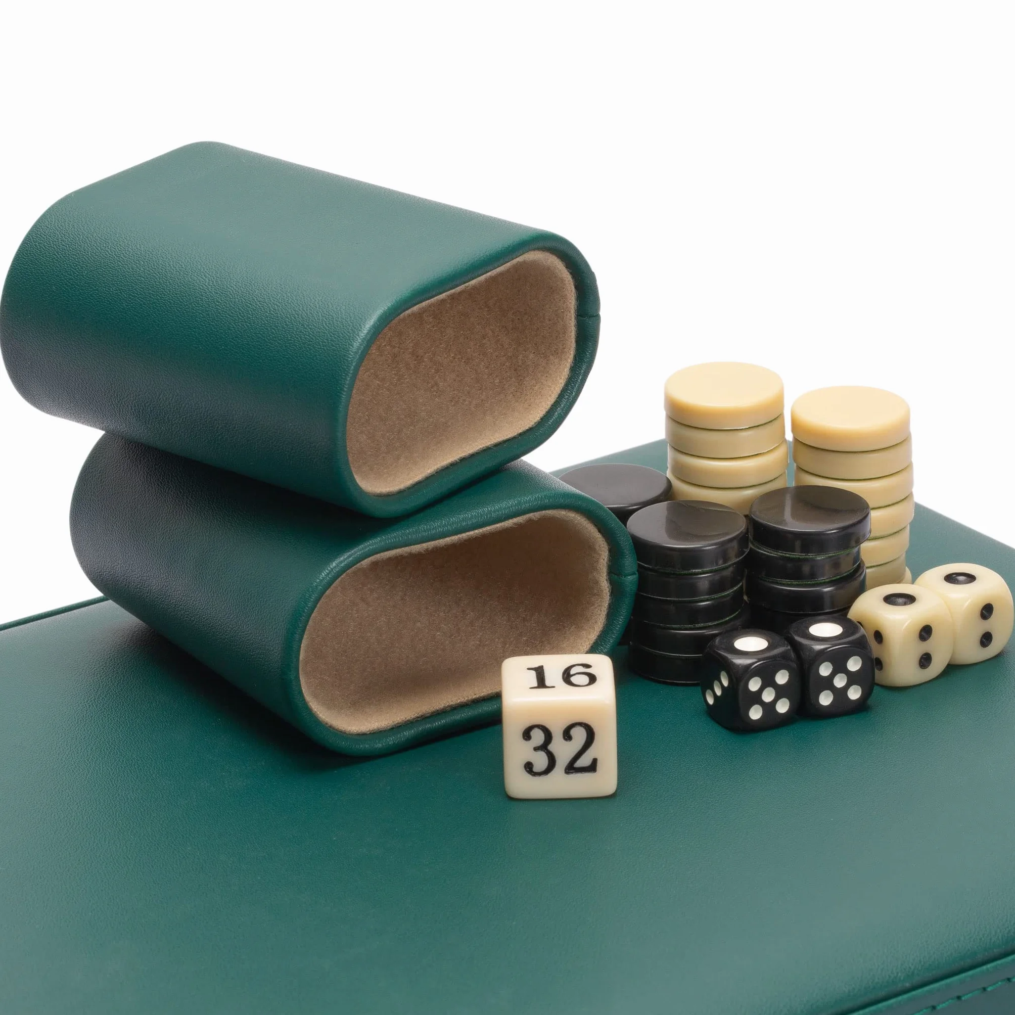Yellow Mountain Imports Mini Backgammon da Viaggio, Izmir - Pedine magnetiche e tabellone da 23,5 cm in elegante custodia in ecopelle - Classico gioco da tavolo di strategia