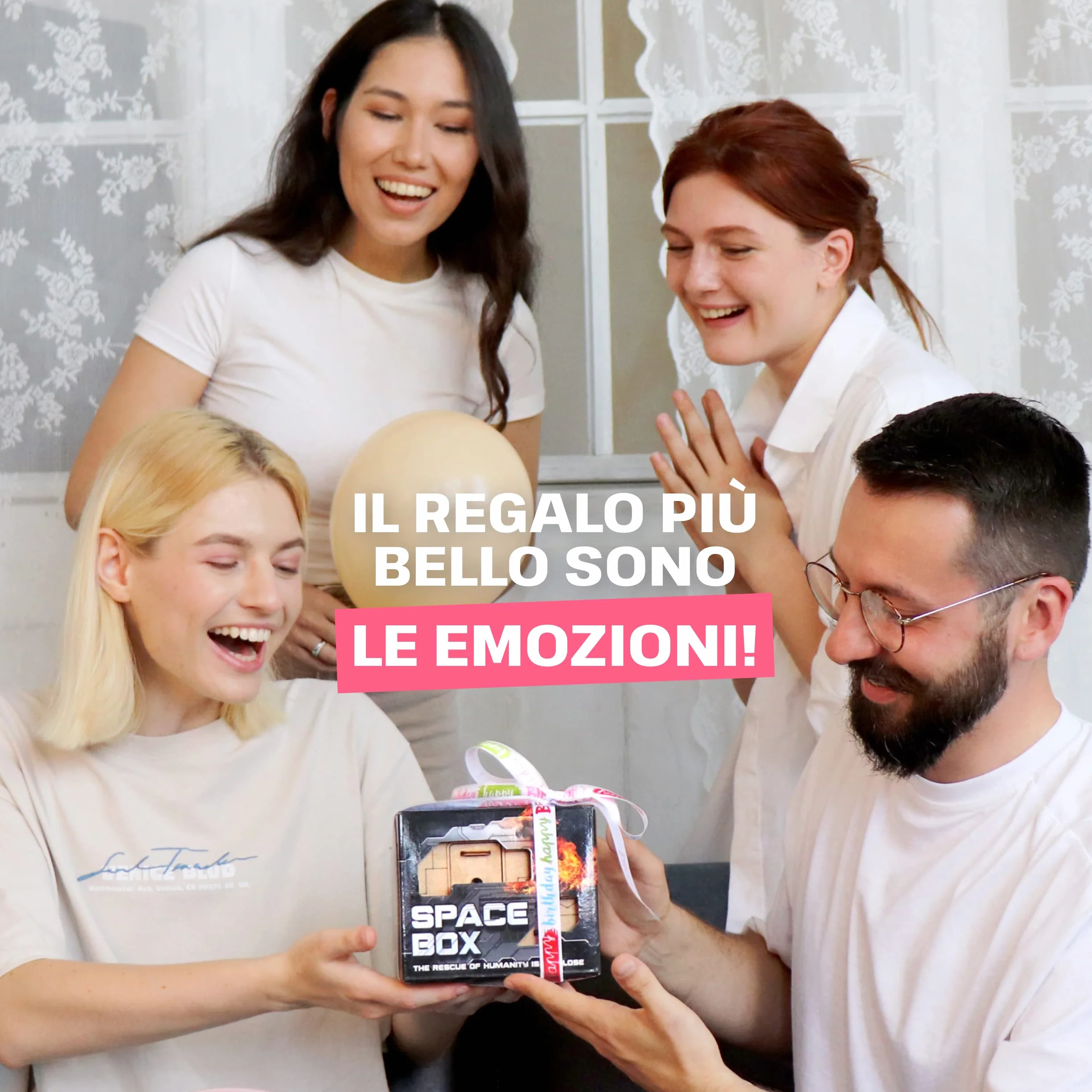 ESC WELT Space Box - Puzzle 3d in Legno - Rompicapo in Legno Difficile - Escape Room Gioco da Tavolo - Scatola Segreta Rompicapo con Scompartimento Nascosto - Giochi di Logica per Adulti