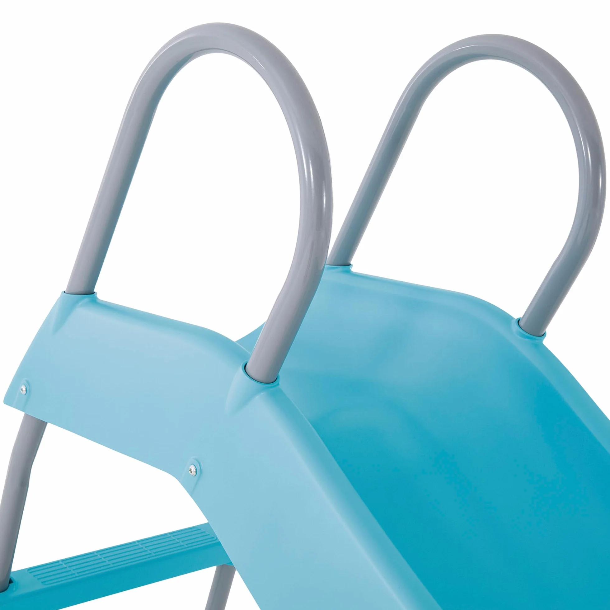 Intex 44106 – Scivolo da Giardino per Bambini, Acciaio e Plastica, Azzurro, 196x84x119 cm