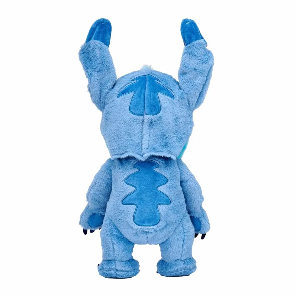 Disney Lilo & Stitch Puppetronic by Real FX - Peluche elettronico da 45 cm, 100+ combinazioni di azioni e suoni, giocattolo realistico con sensori e reazioni, 6+ anni, famoso (TTC29000)