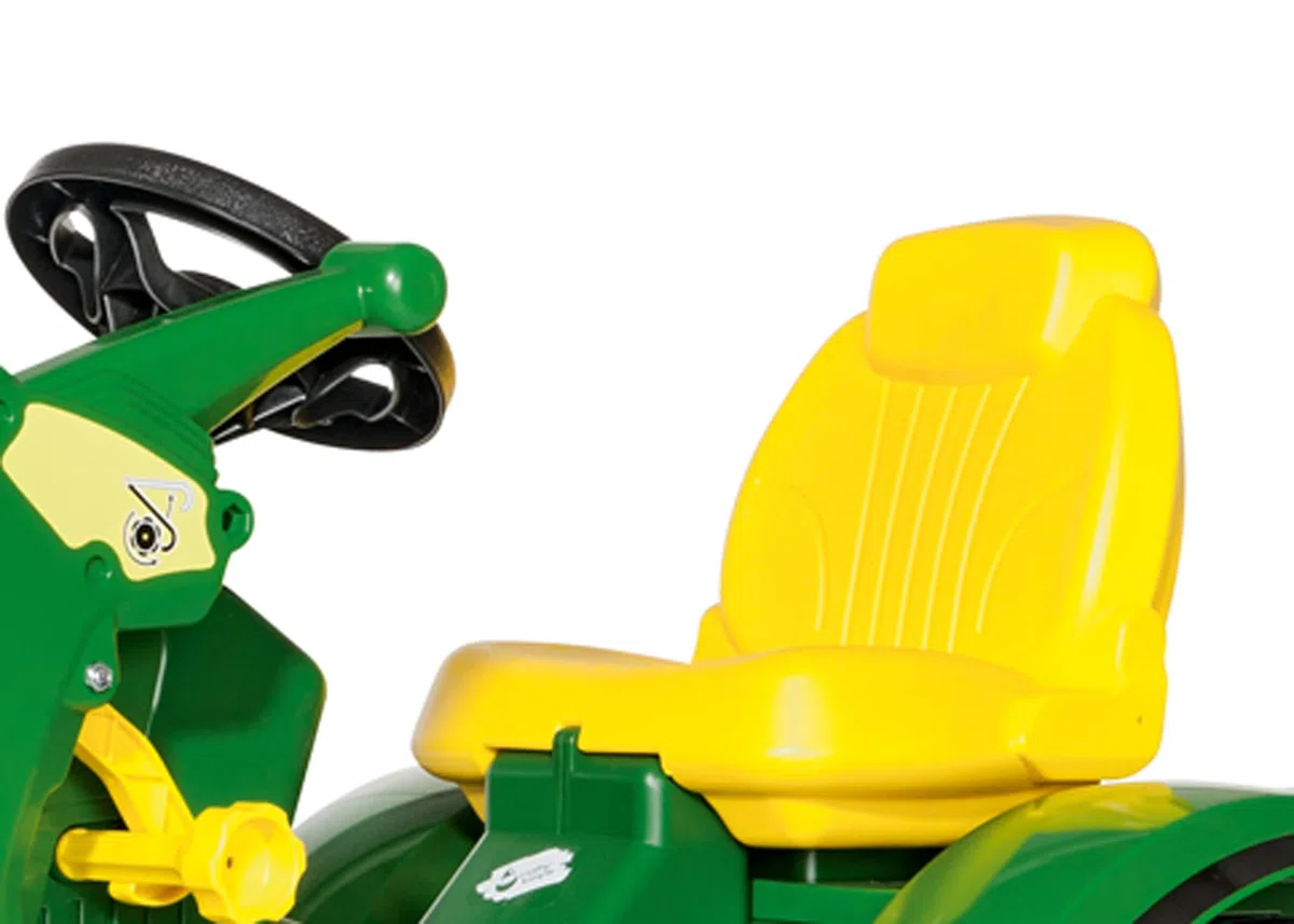 Rolly Toys 611096 Trattore a Pedali Farmtrac John Deere 6210R con Ruspa