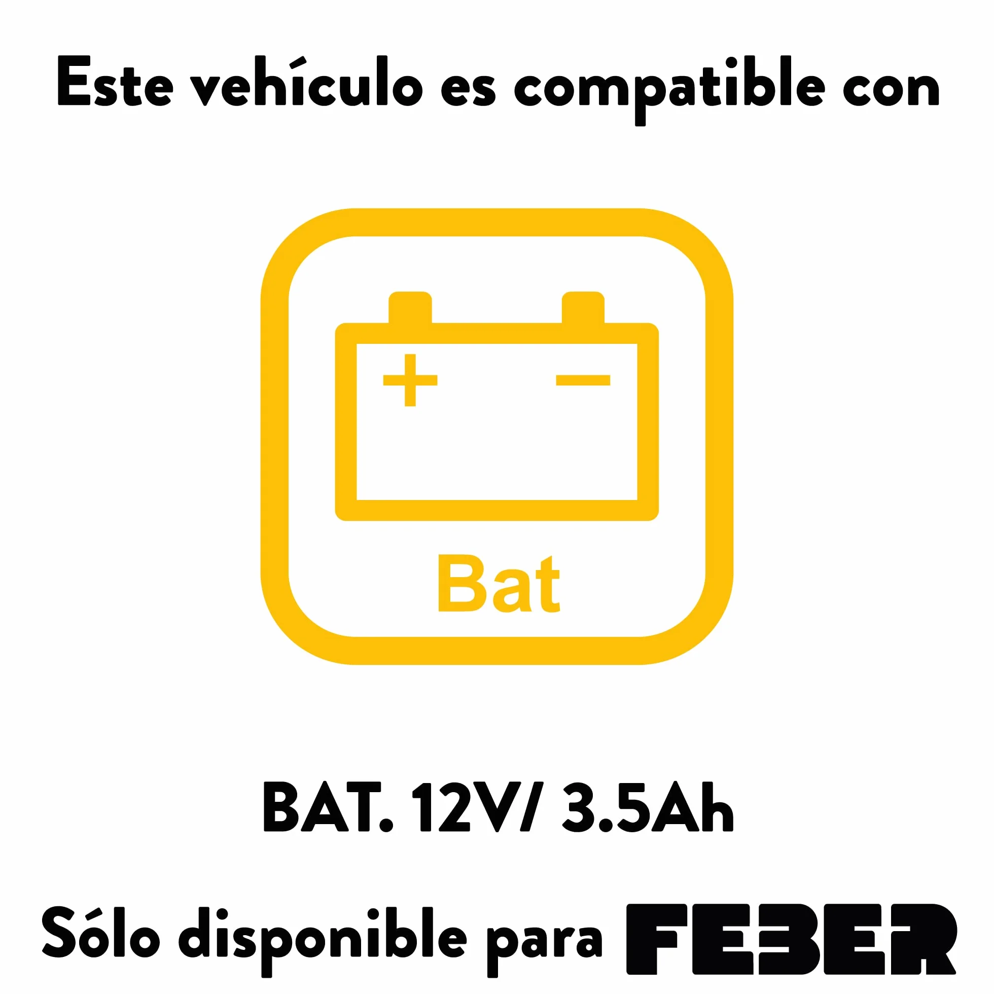 FEBER Quad Boxer 12V samochód elektryczny z ru 5 km/h dla dzieci od 3 lat